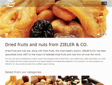 Tablet Screenshot of en.zieler.de